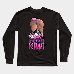 Bad Ass Kiwi Long Sleeve T-Shirt